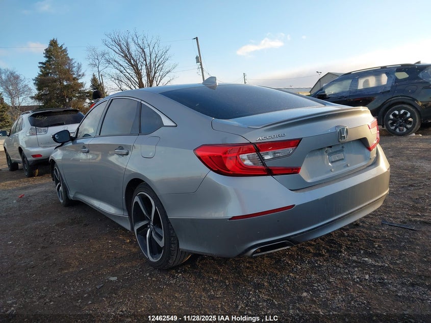 1HGCV1F32KA802201 2019 HONDA ACCORD photo no. 3