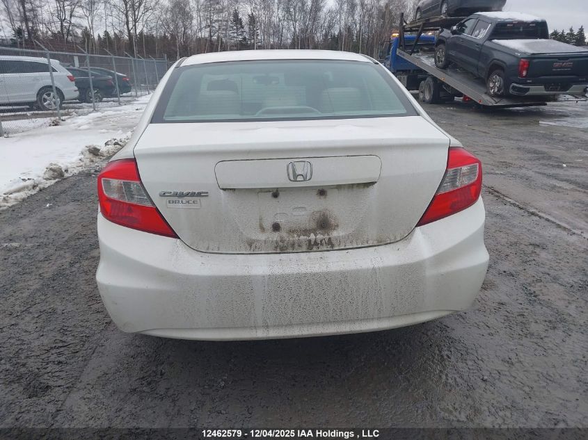 2012 Honda Civic Lx VIN: 2HGFB2E41CH033635 Lot: 12462579