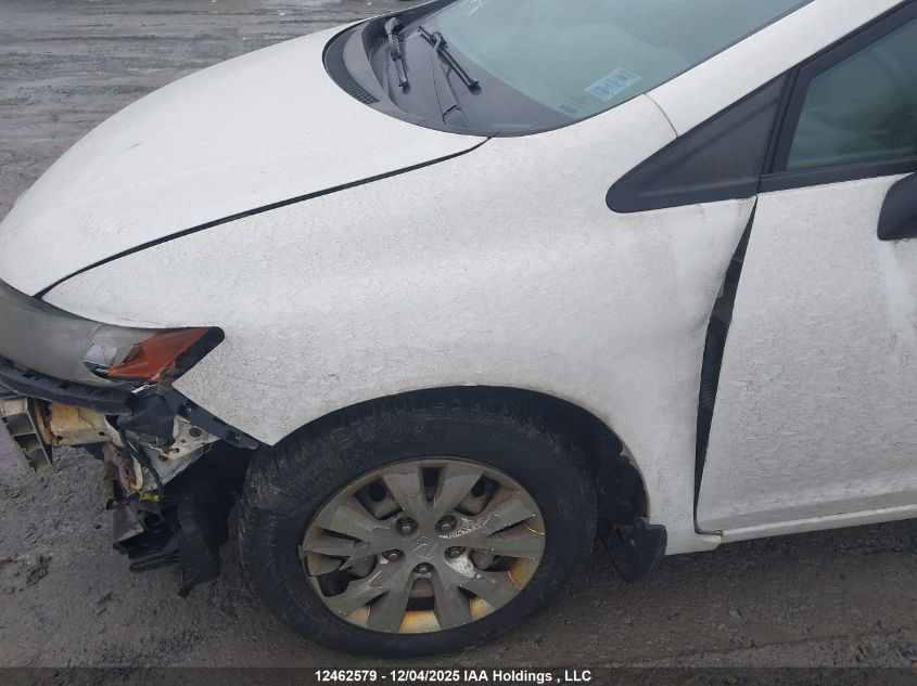 2012 Honda Civic Lx VIN: 2HGFB2E41CH033635 Lot: 12462579