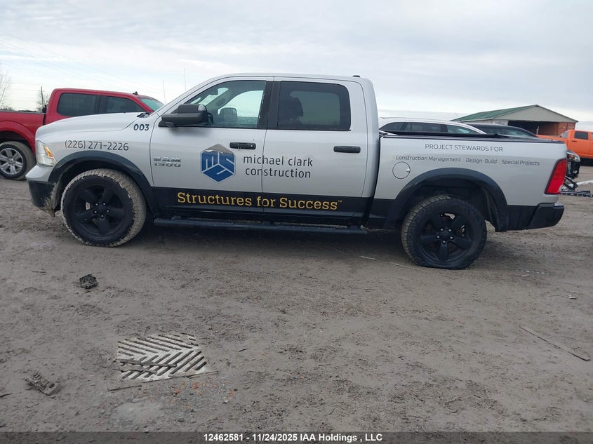 2015 Dodge Ram 1500 VIN: 1C6RR7LG5FS758581 Lot: 12462581