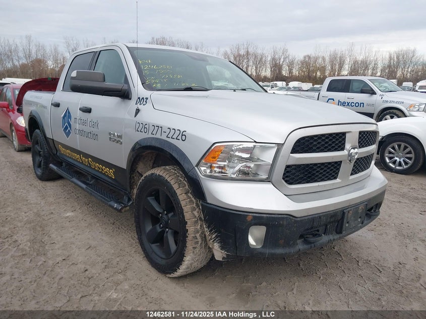 2015 Dodge Ram 1500 VIN: 1C6RR7LG5FS758581 Lot: 12462581