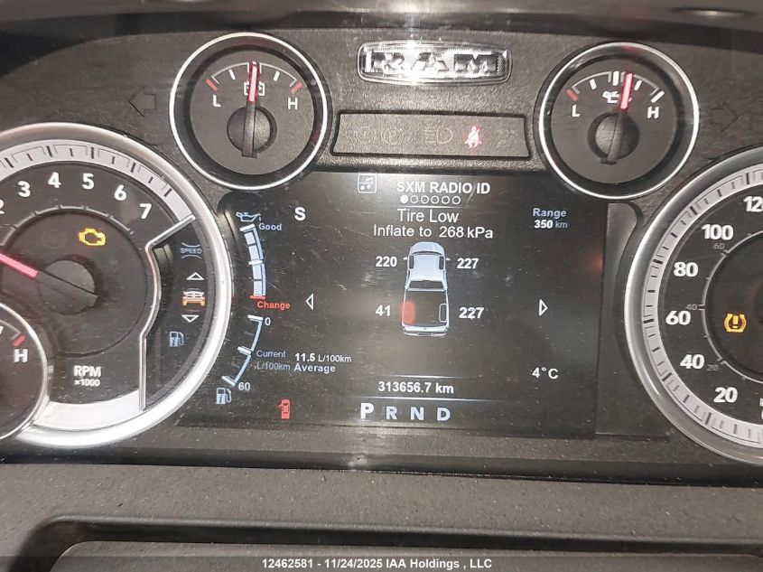 2015 Dodge Ram 1500 VIN: 1C6RR7LG5FS758581 Lot: 12462581