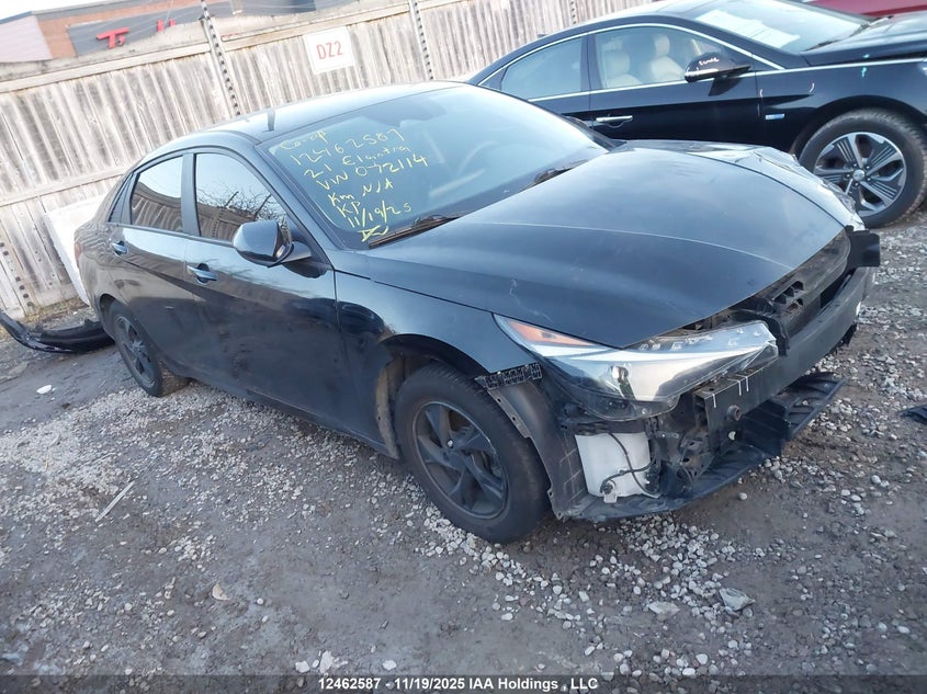KMHLM4AG1MU072114 2021 Hyundai Elantra Sel auction photo 1