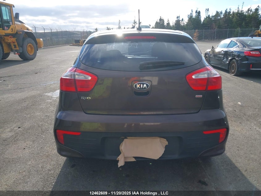 2016 Kia Rio Ex/Ex+ W/Sunroof/Lx/Lx+/Lx+ Eco/Sx VIN: KNADM5A30G6573951 Lot: 12462609