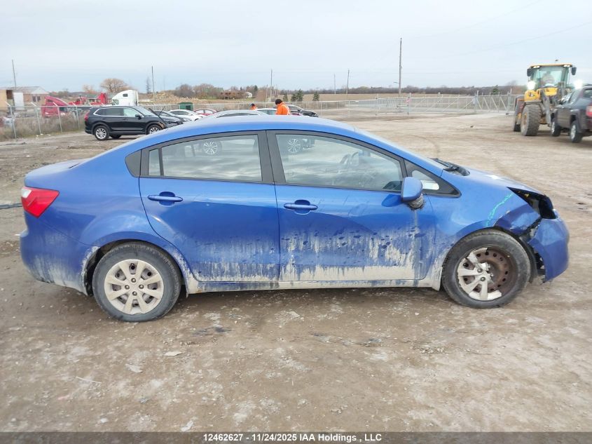 2013 Kia Rio Ex/Lx/Lx+/Sx VIN: KNADM4A39D6218637 Lot: 12462627