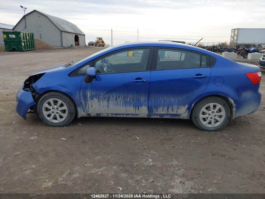 2013 Kia Rio Ex/Lx/Lx+/Sx VIN: KNADM4A39D6218637 Lot: 12462627