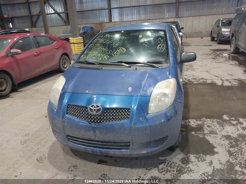 2007 Toyota Yaris VIN: JTDKT923375130038 Lot: 12462635