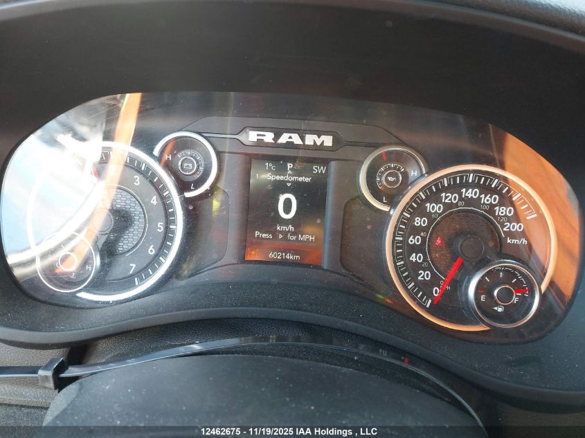 2022 Ram 2500 Big Horn/Lone Star VIN: 3C6UR5JJ5NG262697 Lot: 12462675