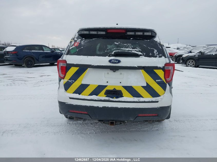2018 Ford Explorer Police Interceptor VIN: 1FM5K8AR6JGA44665 Lot: 12462687