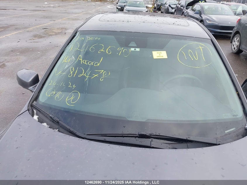 2014 Honda Accord Touring VIN: 1HGCR2F93EA812478 Lot: 12462690