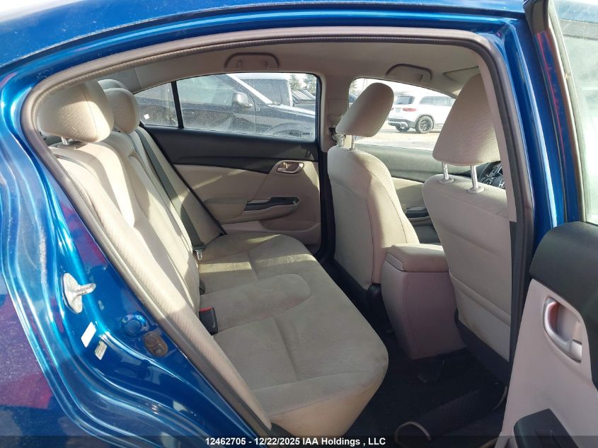 2013 Honda Civic Lx VIN: 2HGFB2F49DH010376 Lot: 12462705