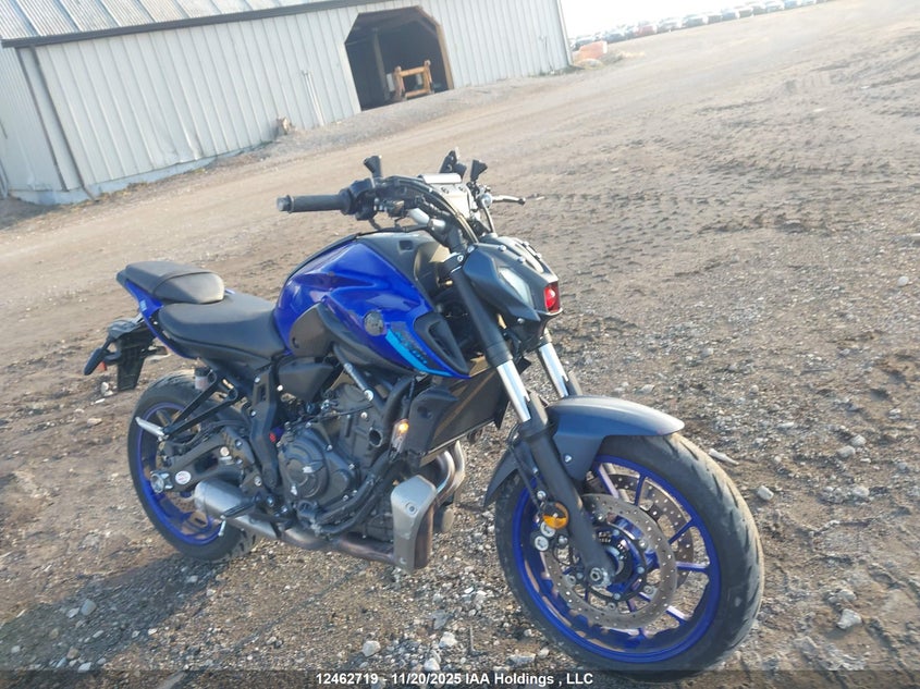 JYARM32N2RA001742 2024 Yamaha Mt07 auction photo 1