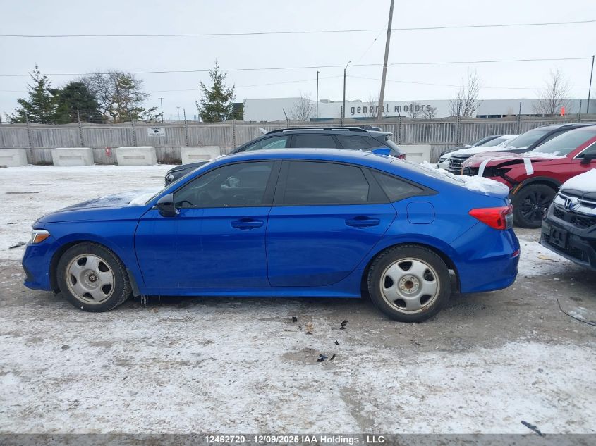 2024 Honda Civic Sport VIN: 2HGFE2F55RH101796 Lot: 12462720