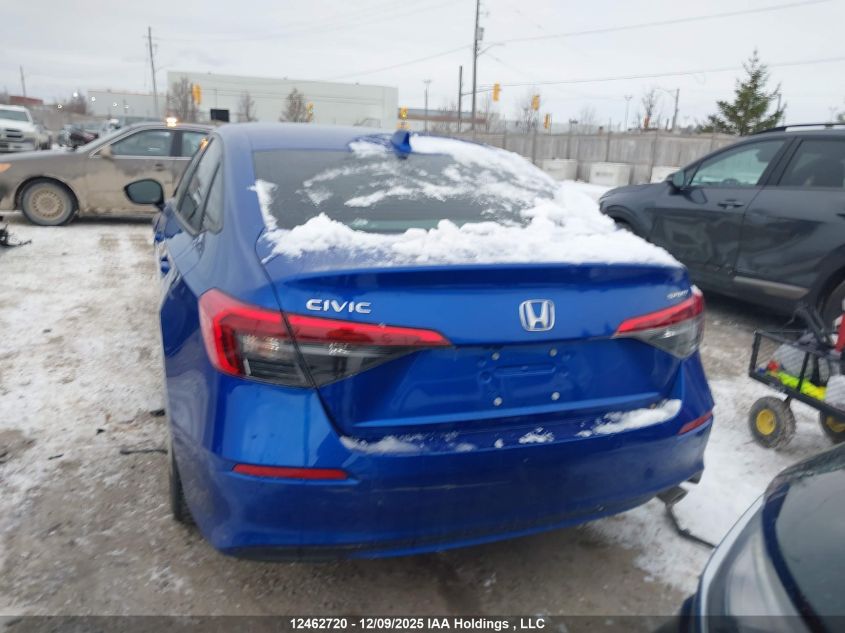 2024 Honda Civic Sport VIN: 2HGFE2F55RH101796 Lot: 12462720