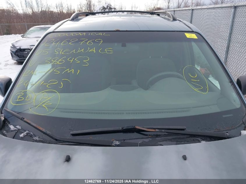 2005 Toyota Sienna Le V6 VIN: 5TDZA23CX5S386453 Lot: 12462769