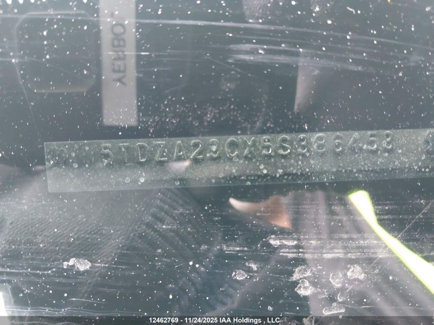 2005 Toyota Sienna Le V6 VIN: 5TDZA23CX5S386453 Lot: 12462769