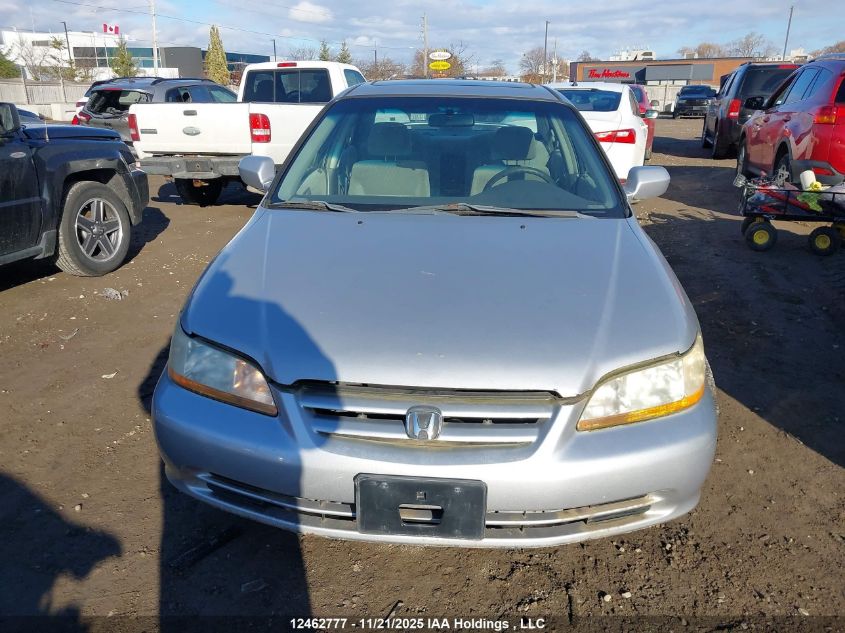 2002 Honda Accord VIN: 1HGCG16632A801580 Lot: 12462777