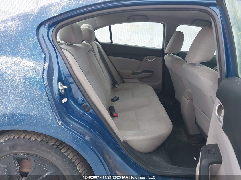 2013 Honda Civic VIN: 2HGFB2F44DH000757 Lot: 12462807