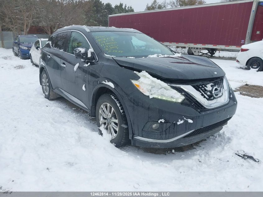 2017 Nissan Murano VIN: 5N1AZ2MH8HN134058 Lot: 12462814
