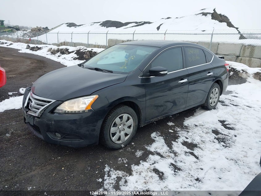 3N1AB7AP3EL691640 2014 NISSAN SENTRA photo no. 2
