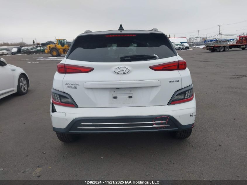 2022 Hyundai Kona Electric Preferred With Two-Tone Roof VIN: KM8K23AG8NU156623 Lot: 12462824