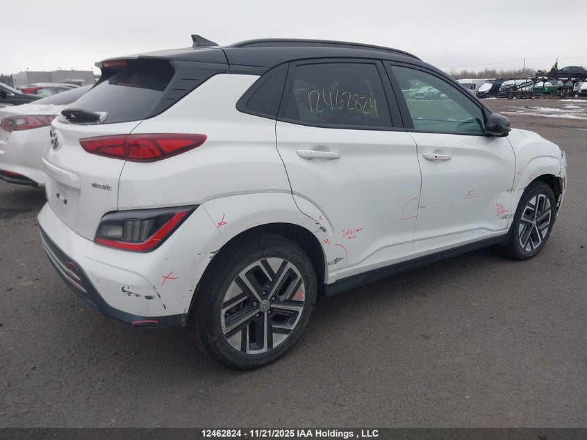2022 Hyundai Kona Electric Preferred With Two-Tone Roof VIN: KM8K23AG8NU156623 Lot: 12462824