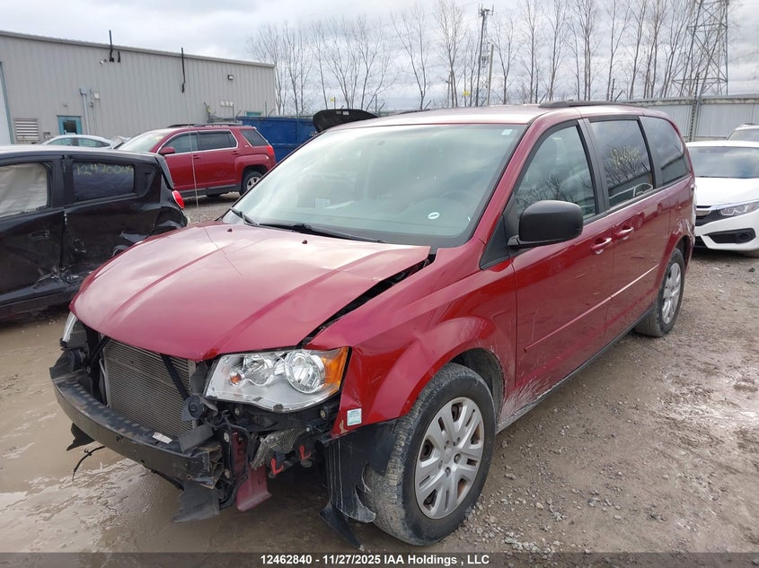 2C4RDGBGXFR523541 2015 DODGE CARAVAN photo no. 2