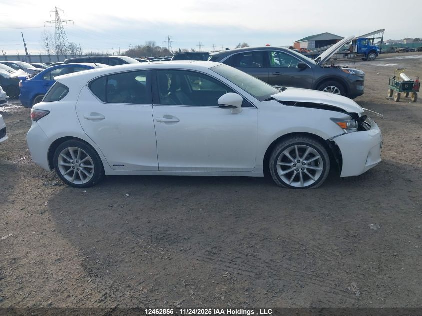 2011 Lexus Ct 200 VIN: JTHKD5BH1B2046357 Lot: 12462855