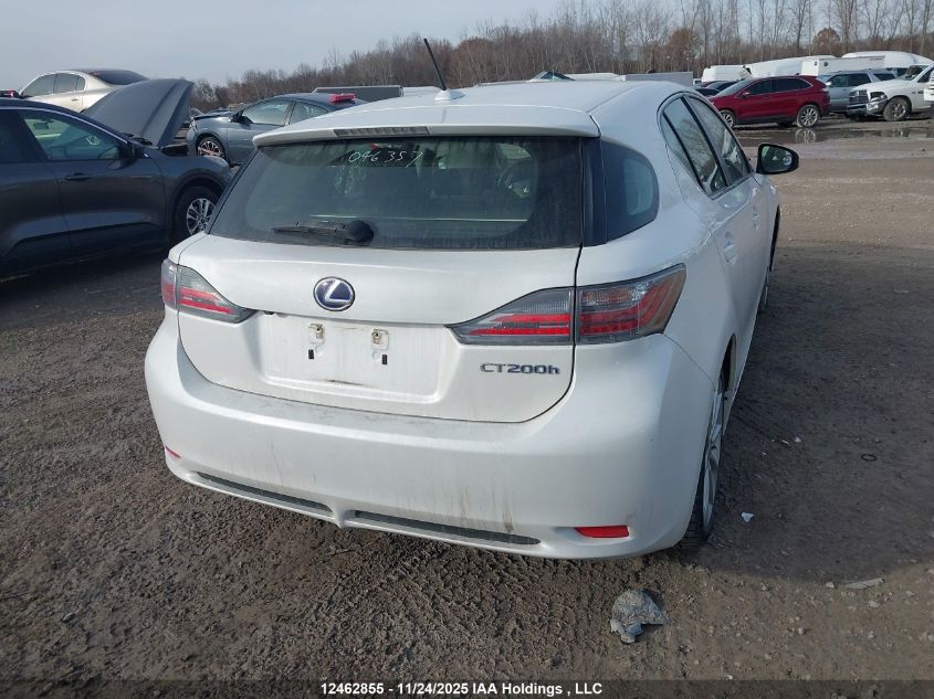 2011 Lexus Ct 200 VIN: JTHKD5BH1B2046357 Lot: 12462855