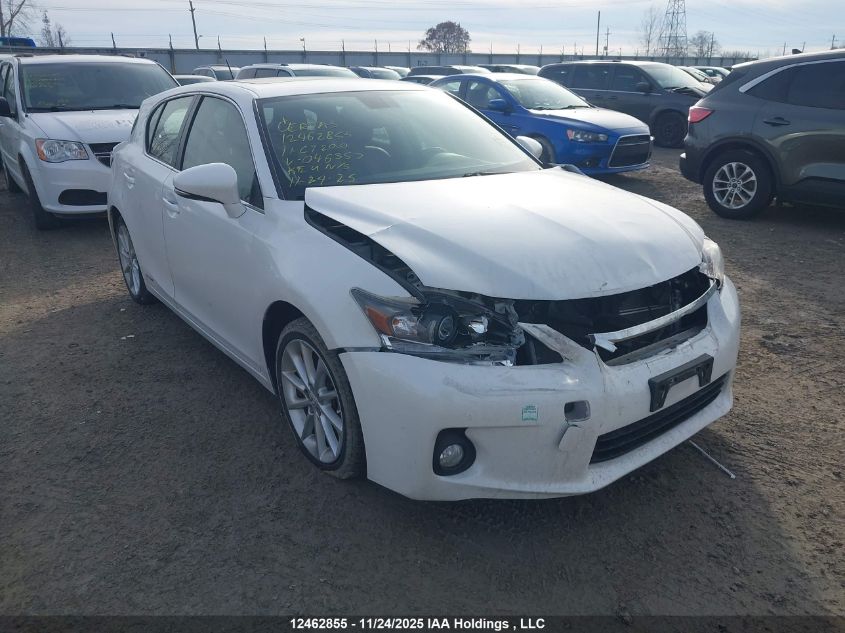 2011 Lexus Ct 200 VIN: JTHKD5BH1B2046357 Lot: 12462855