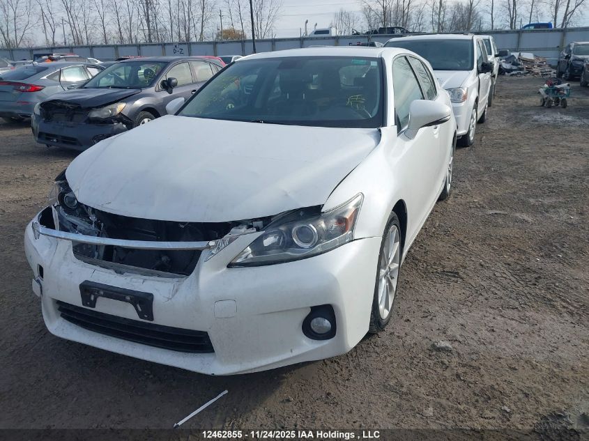 2011 Lexus Ct 200 VIN: JTHKD5BH1B2046357 Lot: 12462855
