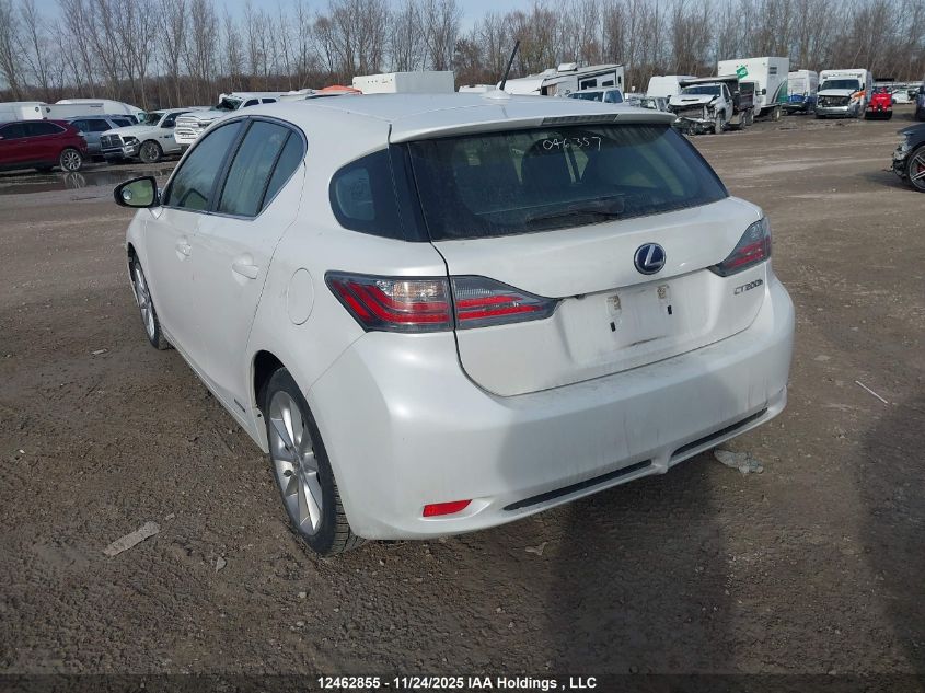 2011 Lexus Ct 200 VIN: JTHKD5BH1B2046357 Lot: 12462855
