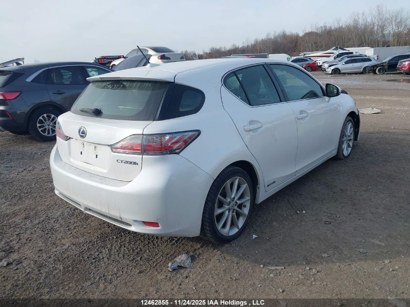 2011 Lexus Ct 200 VIN: JTHKD5BH1B2046357 Lot: 12462855
