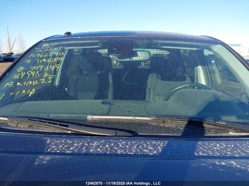 2018 Toyota Tundra Sr5 Plus 5.7L V8 VIN: 5TFDY5F12JX709349 Lot: 12462870