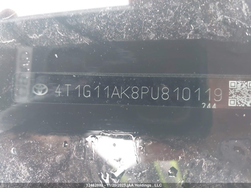 4T1G11AK8PU810119 2023 TOYOTA CAMRY photo no. 19