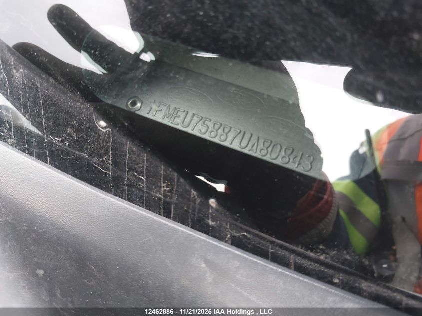 2007 Ford Explorer Limited VIN: 1FMEU75887UA80843 Lot: 12462886