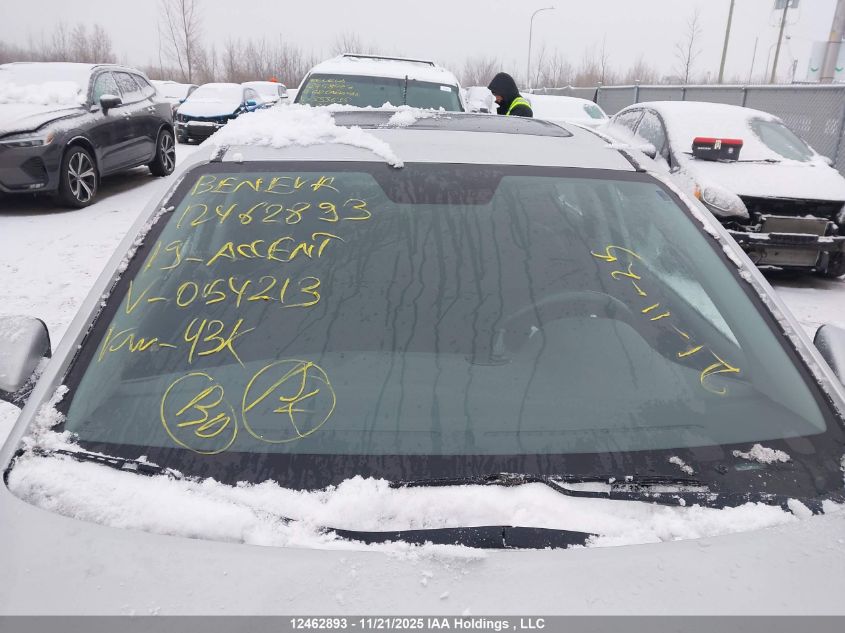 2019 Hyundai Accent Ultimate VIN: 3KPC35A34KE054213 Lot: 12462893