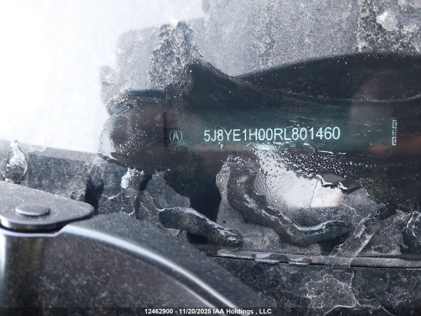 2024 Acura Mdx A-Spec VIN: 5J8YE1H00RL801460 Lot: 12462900
