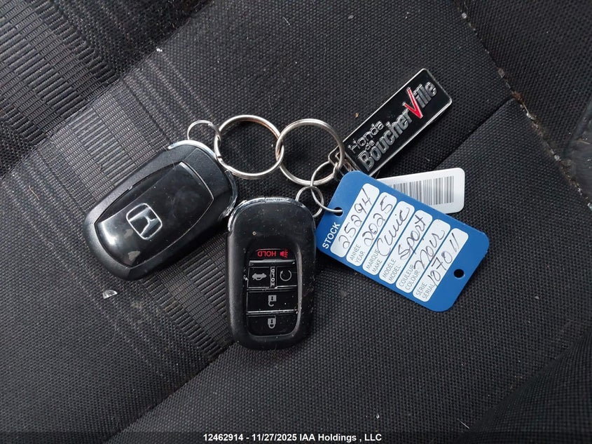 2HGFE2F59SH107011 2025 HONDA CIVIC photo no. 11