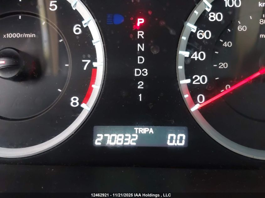 2009 Honda Accord Exl VIN: 1HGCP26829A802091 Lot: 12462921