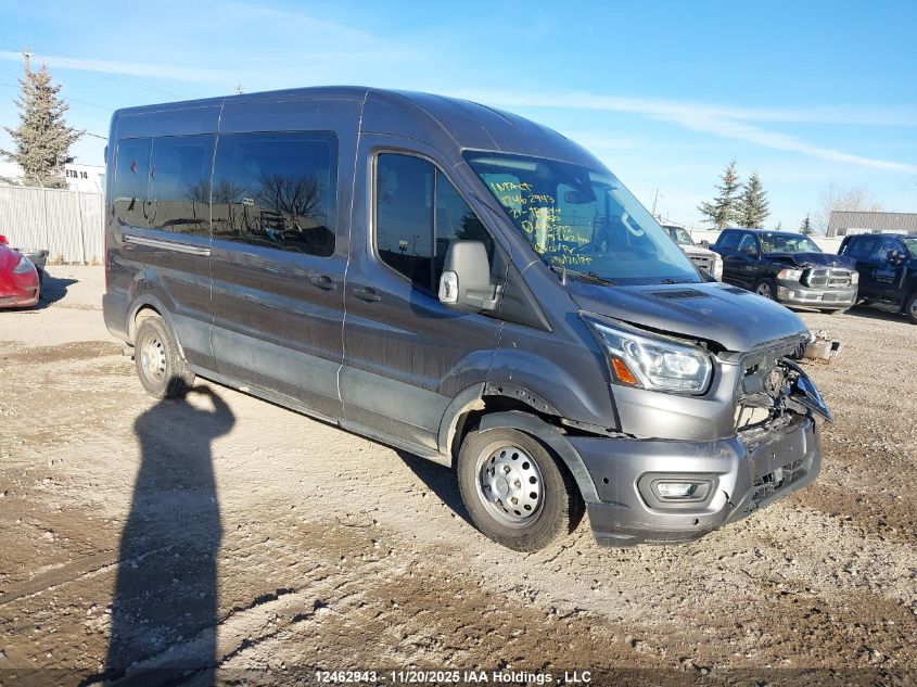 2021 Ford Transit T-350 VIN: 1FBAX9CG5MKA73392 Lot: 12462943