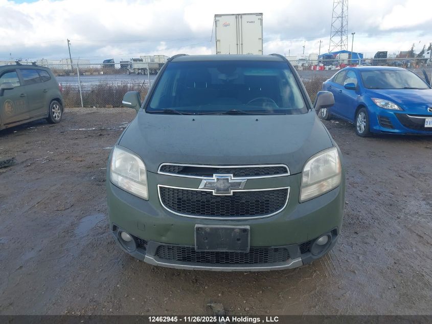 2014 Chevrolet Orlando Lt VIN: KL77P2EK0EK542854 Lot: 12462945