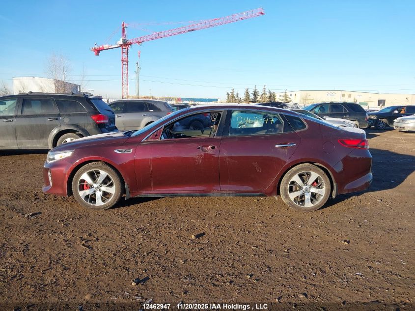 2016 Kia Optima Sxl Turbo VIN: 5XXGV4L29GG016873 Lot: 12462947