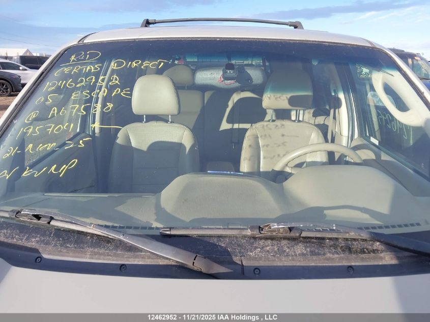 2005 Ford Escape Limited VIN: 1FMYU94105KA67588 Lot: 12462952