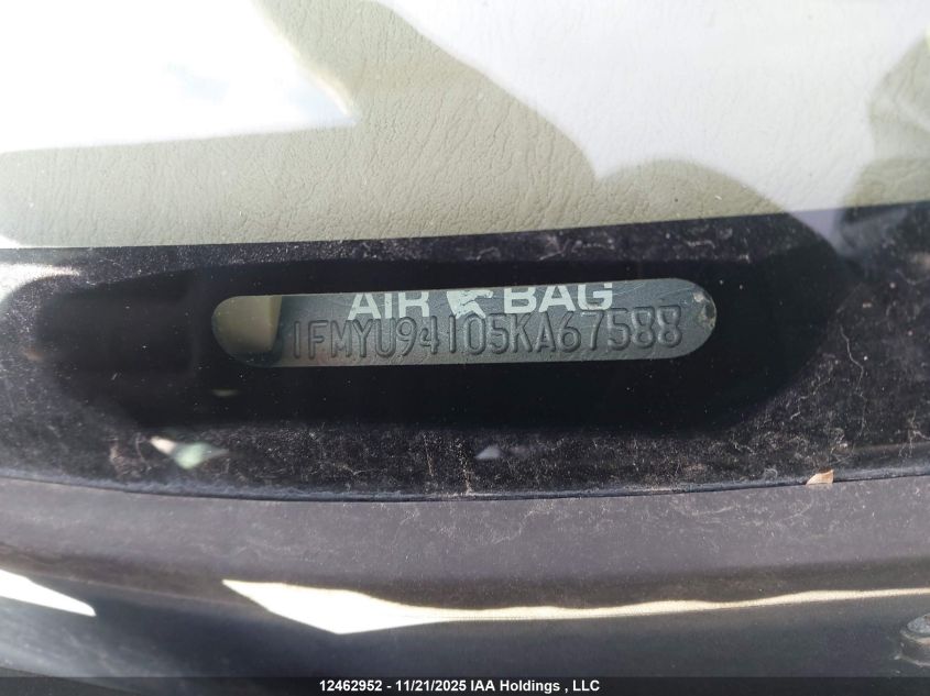 2005 Ford Escape Limited VIN: 1FMYU94105KA67588 Lot: 12462952