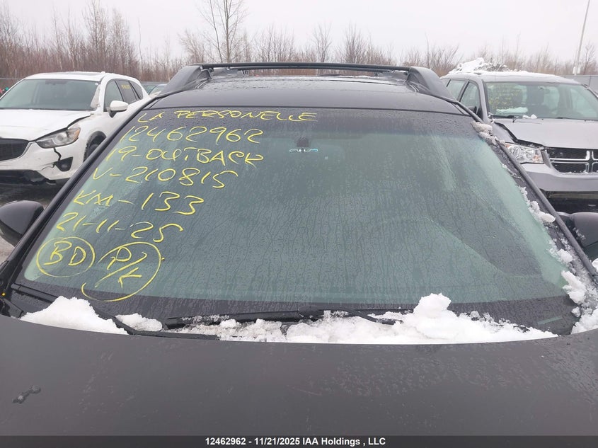 2019 Subaru Outback 2.5I Limited VIN: 4S4BSDLC1K3210815 Lot: 12462962