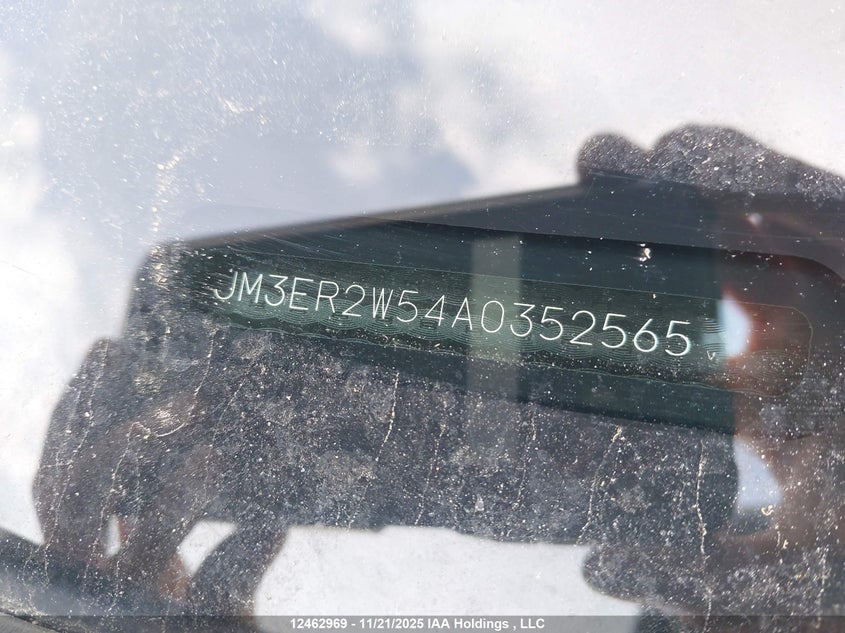 2010 Mazda Cx-7 VIN: JM3ER2W54A0352565 Lot: 12462969