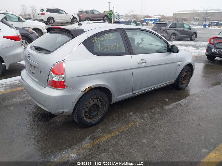 KMHCN35C07U020475 2007 HYUNDAI ACCENT photo no. 4