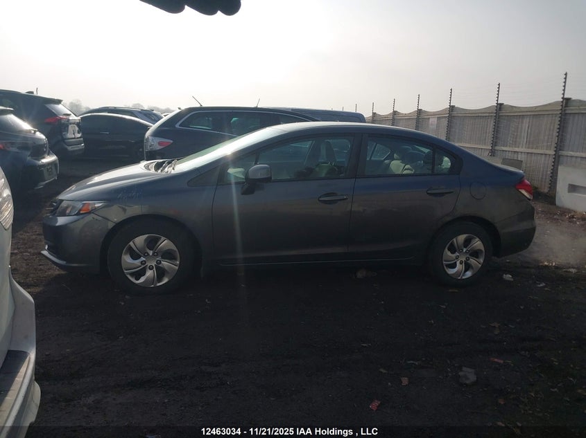 2013 Honda Civic Lx VIN: 2HGFB2F49DH020809 Lot: 12463034