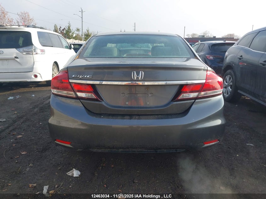 2013 Honda Civic Lx VIN: 2HGFB2F49DH020809 Lot: 12463034